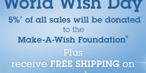 Disney Store: Free Shipping on ANY Order (Plus Support the Make-A-Wish Foundation!)