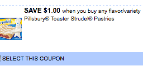 High Value $1/1 Pillsbury Toaster Strudel Coupon