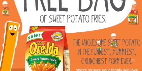 FREE Bag of Ore-Ida Sweet Potatoe Fries (Facebook)