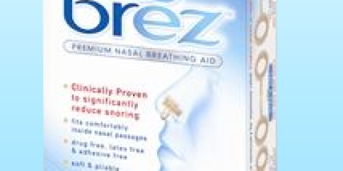 FREE Brez (Snoring Relief) 3-Night Trial Pack