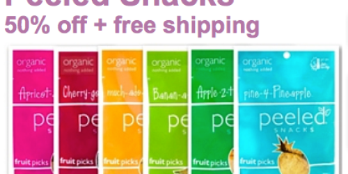 Gaggle of Chicks: $40 Peeled Snacks Voucher ONLY $20 (including shipping!) + Giveaway (10 Winners!)