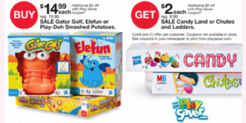 Kmart: Buy Gator Golf (or Select Other Games) = FREE Chutes & ladders or Candy Land Game