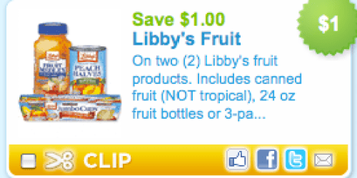 Coupons.com: Libby's Coupons are Back