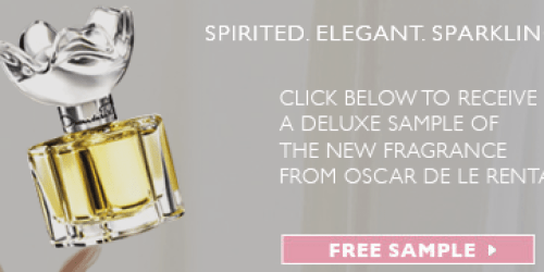 FREE Oscar de la Renta Deluxe Fragrance Sample