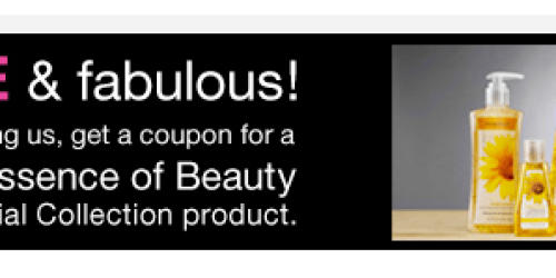 CVS: FREE full-size Essence of Beauty Product