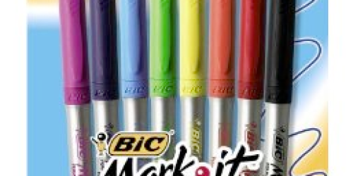 New $2/1 BIC Mark-It Permanent Markers Coupon
