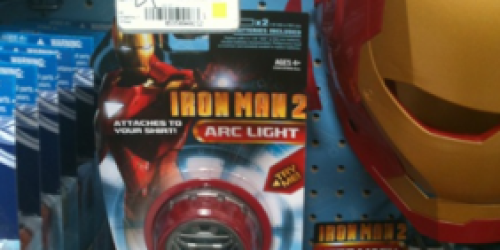 Walmart: IRON MAN 2 Arc Light Toy Only $0.50