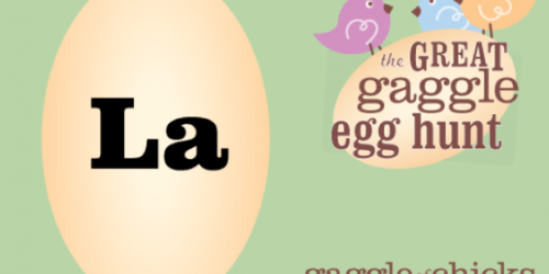 Gaggle of Chicks' Easter Egg Hunt: Win $1,000