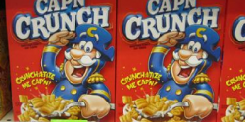 Walgreens: Cap'N Crunch Cereal Only $0.50