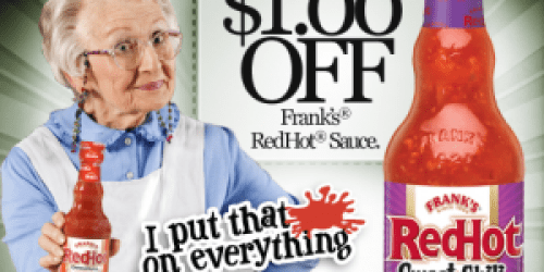 High Value $1/1 Franks RedHot Sauce Coupon