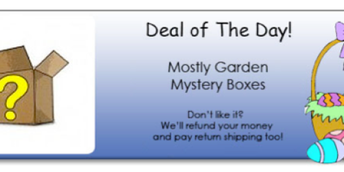 Graveyard Mall: Mostly Garden Mystery Boxes $21.99 + Shipping (100% Satisfaction Guaranteed!)