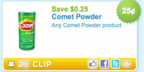 Coupons.com: Rare Comet Cleaner Coupons