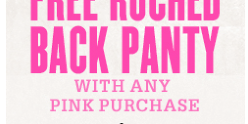 Victoria's Secret: FREE Panty w/ Pink Purchase
