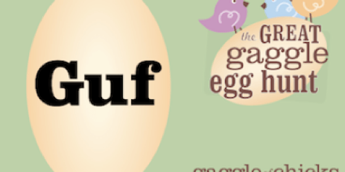 Gaggle of Chicks' Easter Egg Hunt: Win $1,000