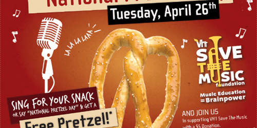 Pretzelmaker: FREE Pretzel (4/26 Only)