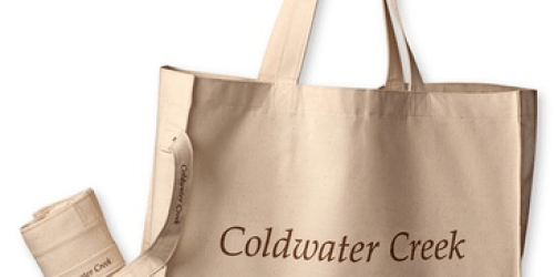 Coldwater Creek: Eco Tote $1.39 Shipped + More