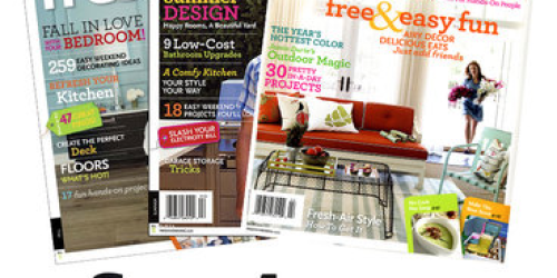 1-Year Subscription to FreshHome Magazine $3.99