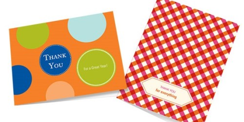 PearTree Greetings: 2 FREE Teacher Thank You Cards