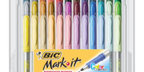 New $5/1 BIC Mark-It Permanent Markers Coupon