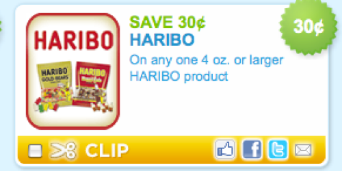 Haribo Coupon Available Again = $0.45 at Walgreens