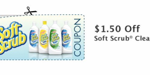 *HOT!* $1.50/1 Soft Scrub Cleanser Coupon