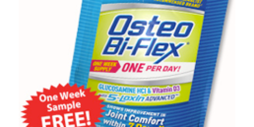 FREE Osteo Bi-Flex One Per Day sample