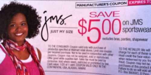 *HOT!* $5/1 JMS Sportswear Coupon = Better than FREE Apparel at Walmart?!