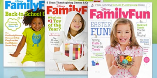Eversave: Disney FamilyFun Magazine Subscription as Low as $1 (for New Members)