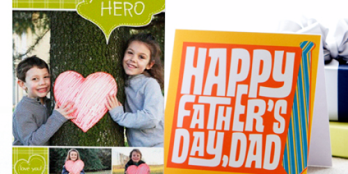 Tiny Prints: 75% off Father's Day Cards