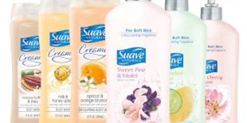 FREE Suave Body Wash or Lotion 1st 100,000 (Facebook)