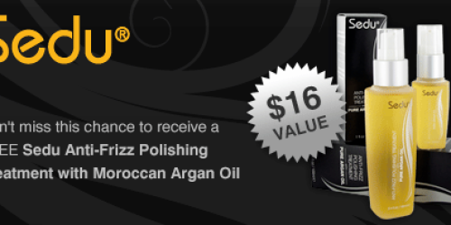 FREE Sedu Anti-Frizz Polishing Treatment (Facebook)