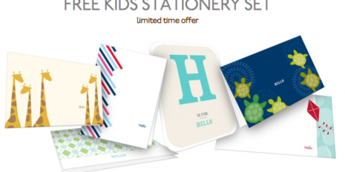 Pear Tree Greetings: *HOT!* FREE Kids Stationary Set + FREE Shipping (Includes 6 Cards!)