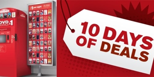 Redbox: 10 Days of Deals Reminder (Text Offers)