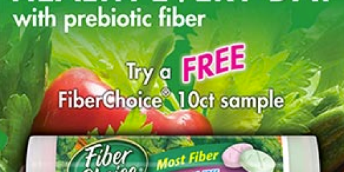 FREE FiberChoice Sugar Free Chewable Tablets