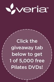 Veria: Free Pilates DVD: 1st 5,000 (Facebook)
