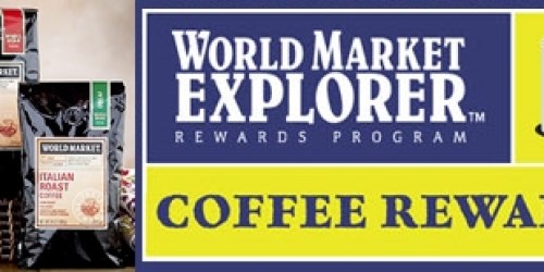 World Market: Coffee Promo + Deal Scenario
