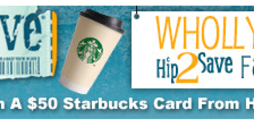 *HOT!* 100,000 Facebook Fan Giveaway: 100+ Each Win $50 Starbucks Gift Cards ($5,000+ Value!!)