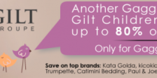 Gilt Kid's Sale: *HOT* 80% Off + FREE Shipping