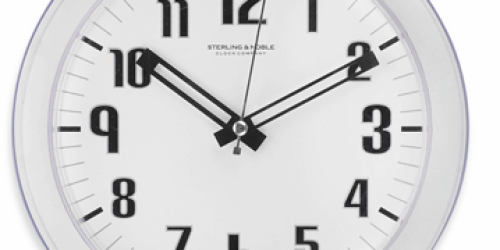 Bed, Bath & Beyond: Wall Clocks Only $2.99 Shipped