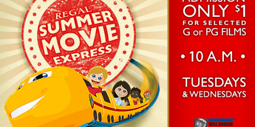 Cinemark & Regal: Kid's Summer Movie Promotions