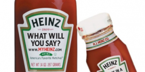 *HOT!* $1/1 Heinz Ketchup Coupon = Better than FREE at Walmart