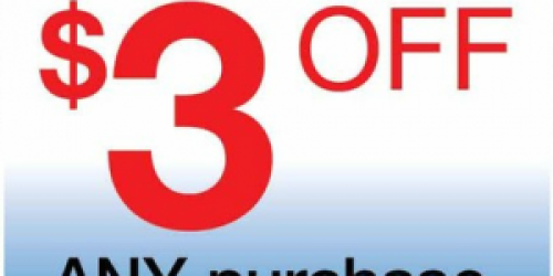 Staples: *HOT!* $3 off ANY Purchase Coupon