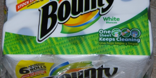 Staples: 6-Pack of Bounty Paper Towels Only $1.99