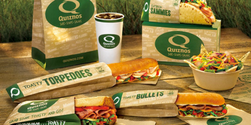 Quiznos: Buy 1 Get 1 FREE Coupon + 50% off ANY Sub Coupon + More