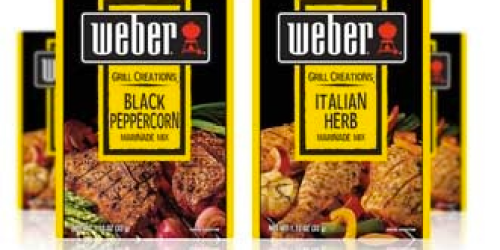 $1/1 Weber Seasonings Coupon = Better than FREE Seasoning Packets at Most Stores
