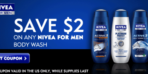 High Value Nivea Coupons Are Back