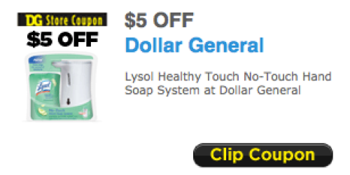 Dollar General: Lysol Hand Soap System Only $2