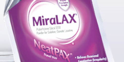 FREE MiraLAX one-dose Sample Packets