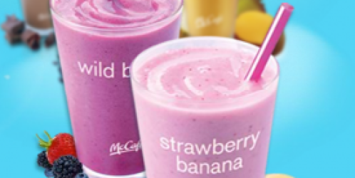 McDonald's: Buy One Get One FREE Smoothie, Frappe or Frozen Lemonade Coupon