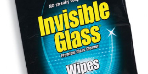 FREE Invisible Glass Cleaning Wipes Sample